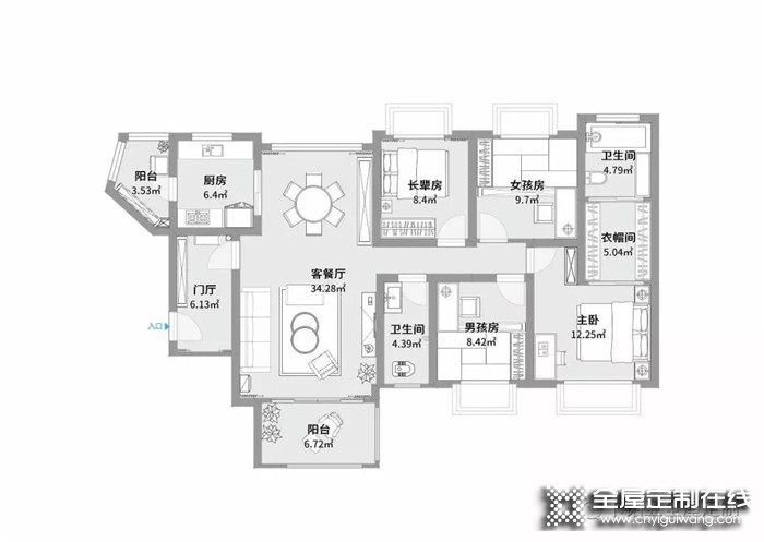 卡諾亞全屋定制案例賞析，收藏你人生的每處溫暖