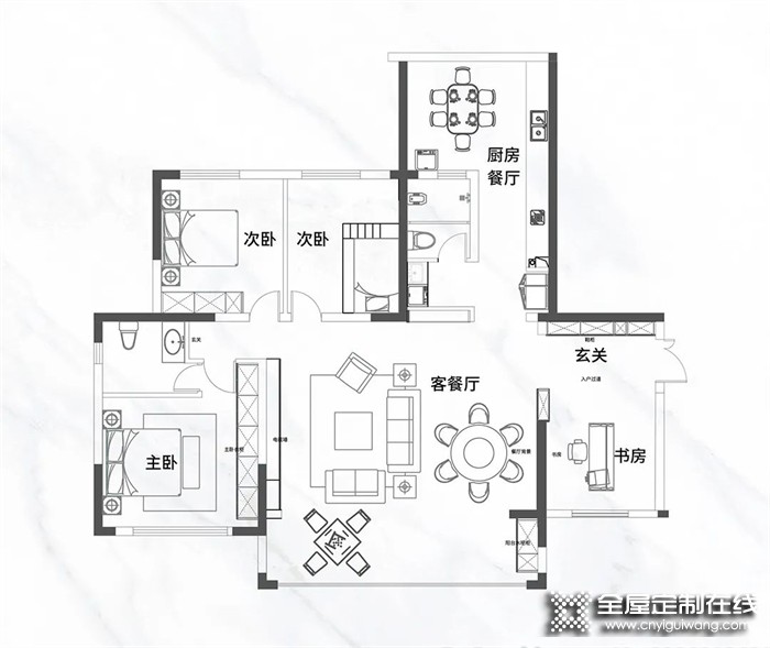 我為瑪格代言丨145㎡花甲奶奶的新家，輕奢高級，兒孫們都想賴著不走~